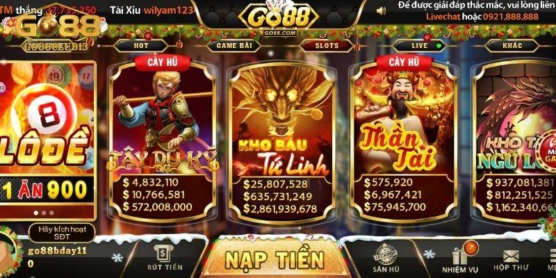 Tổng quan về game nổ hũ đổi thưởng kho báu tứ linh