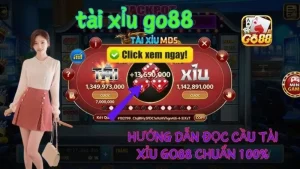 Tài xỉu go88 là 1 trong những game tài xỉu đổi thưởng hot nhất hiện nay